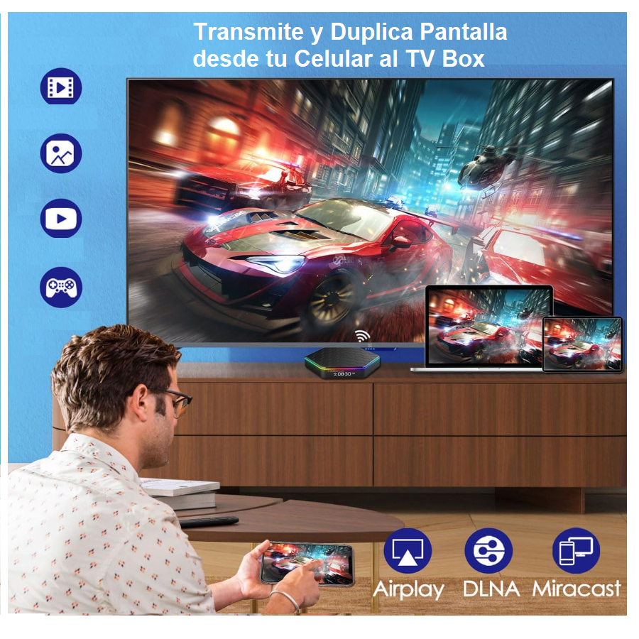 Android TV Box T95Z Plus 4Gb RAM 32Gb ROM 6K 
