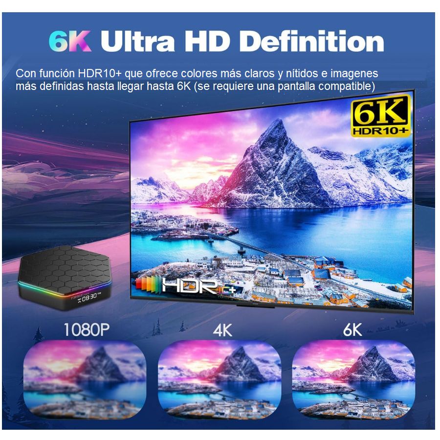 Android TV Box T95Z Plus 4Gb RAM 32Gb ROM 6K 