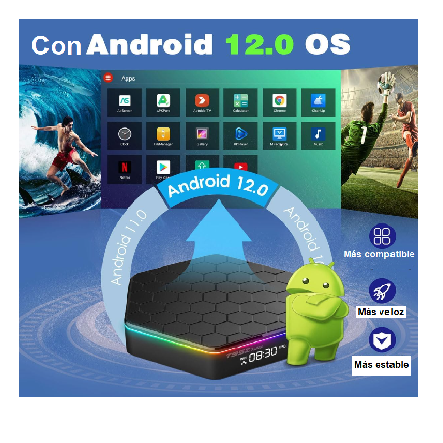 Android TV Box T95Z Plus 4Gb RAM 32Gb ROM 6K 