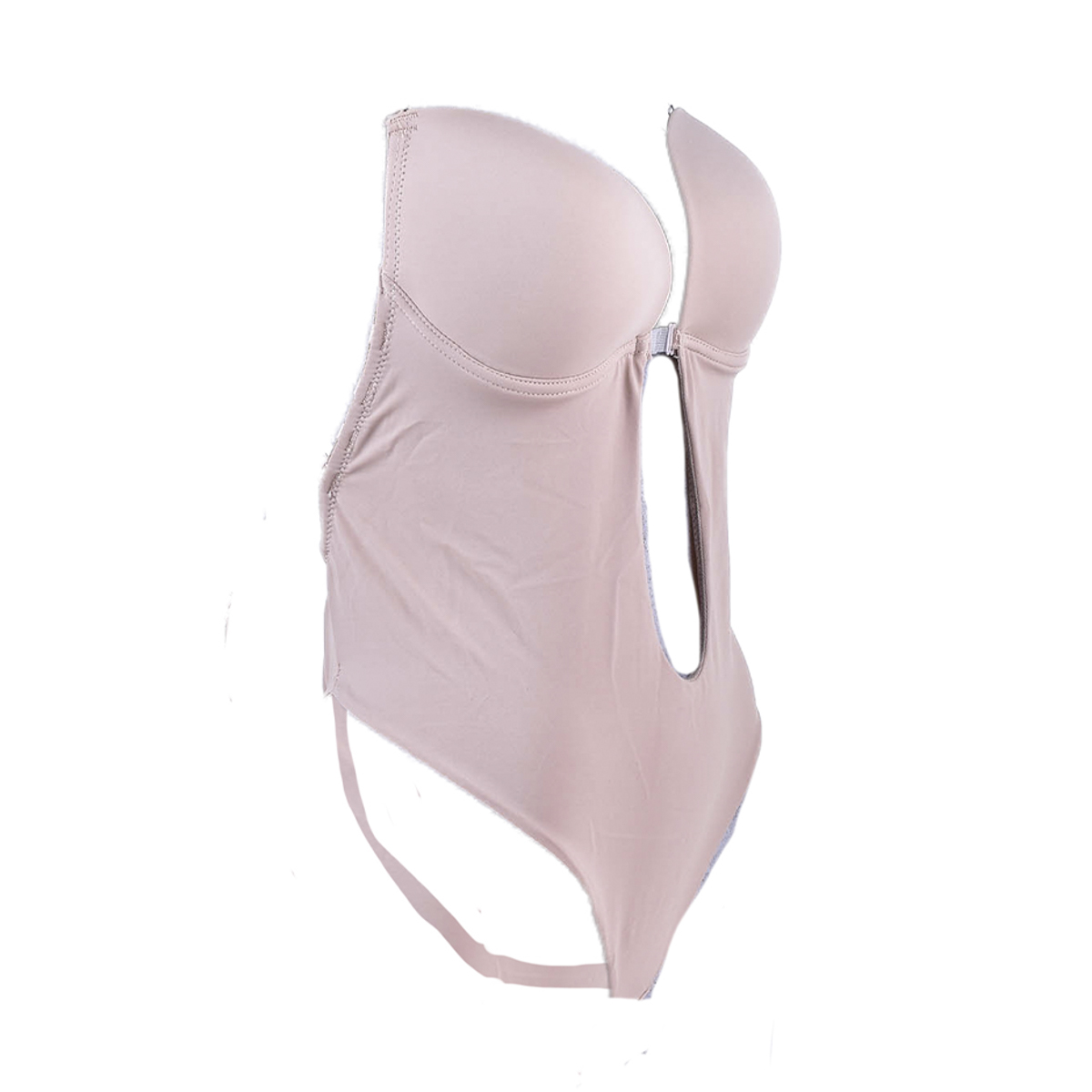 Brasier Bodysuit Escote Profundo U-pluge Sin Espalda