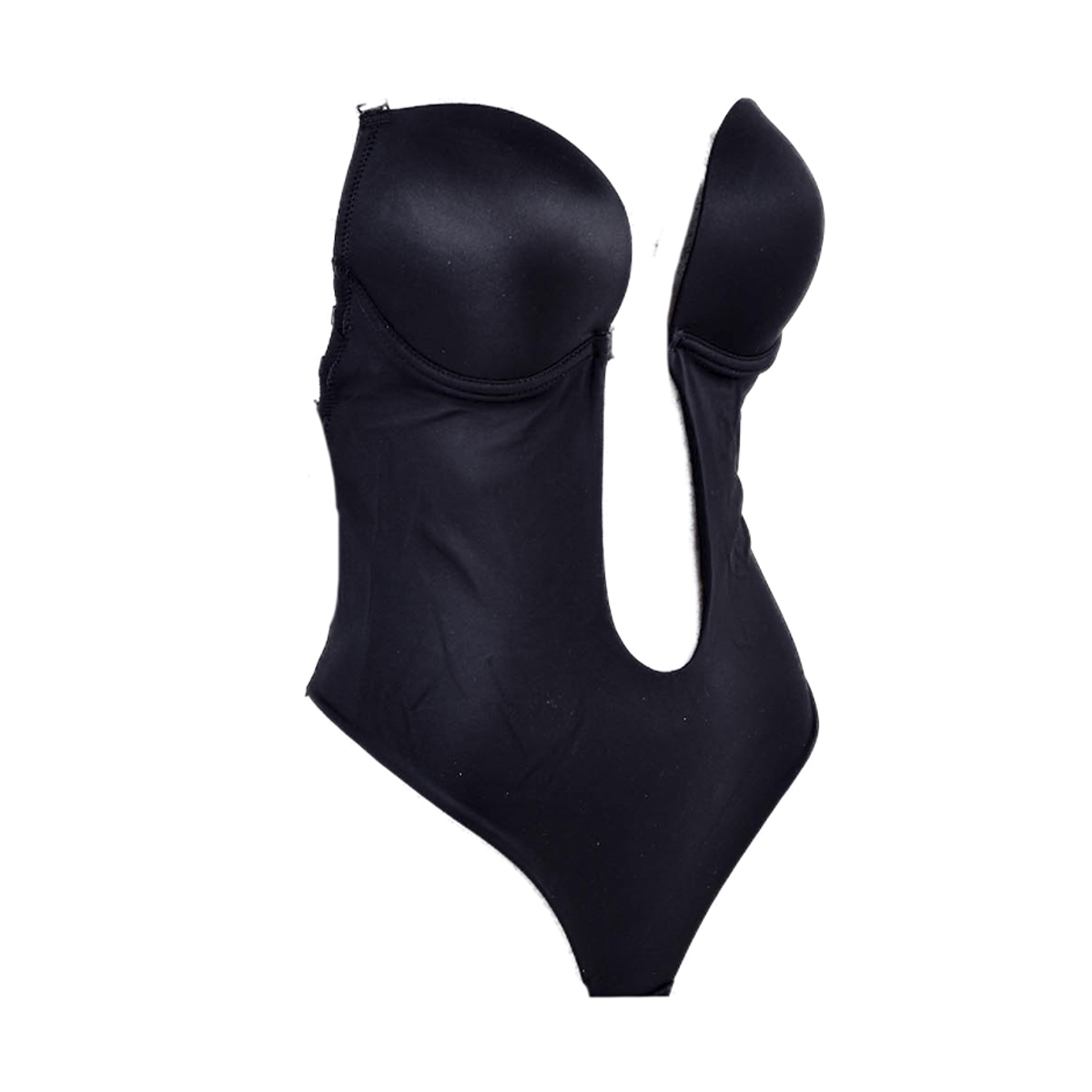 Brasier Bodysuit Escote Profundo U-pluge Sin Espalda