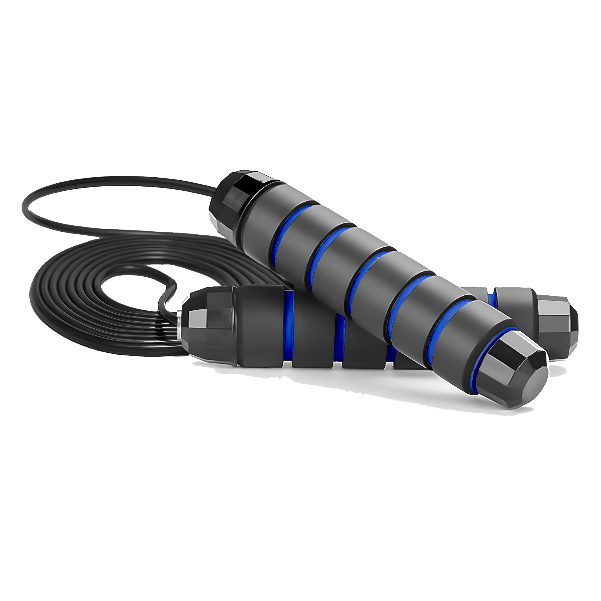 Cuerda Para Saltar Profesional Ecomlab Cuerda Acero Crossfit Color Azul.