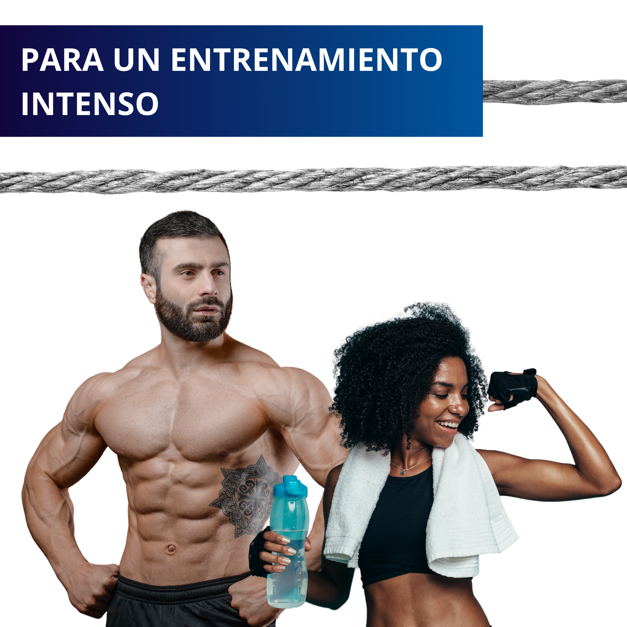 Cuerda Para Saltar Profesional Ecomlab Cuerda Acero Crossfit Color Negro.