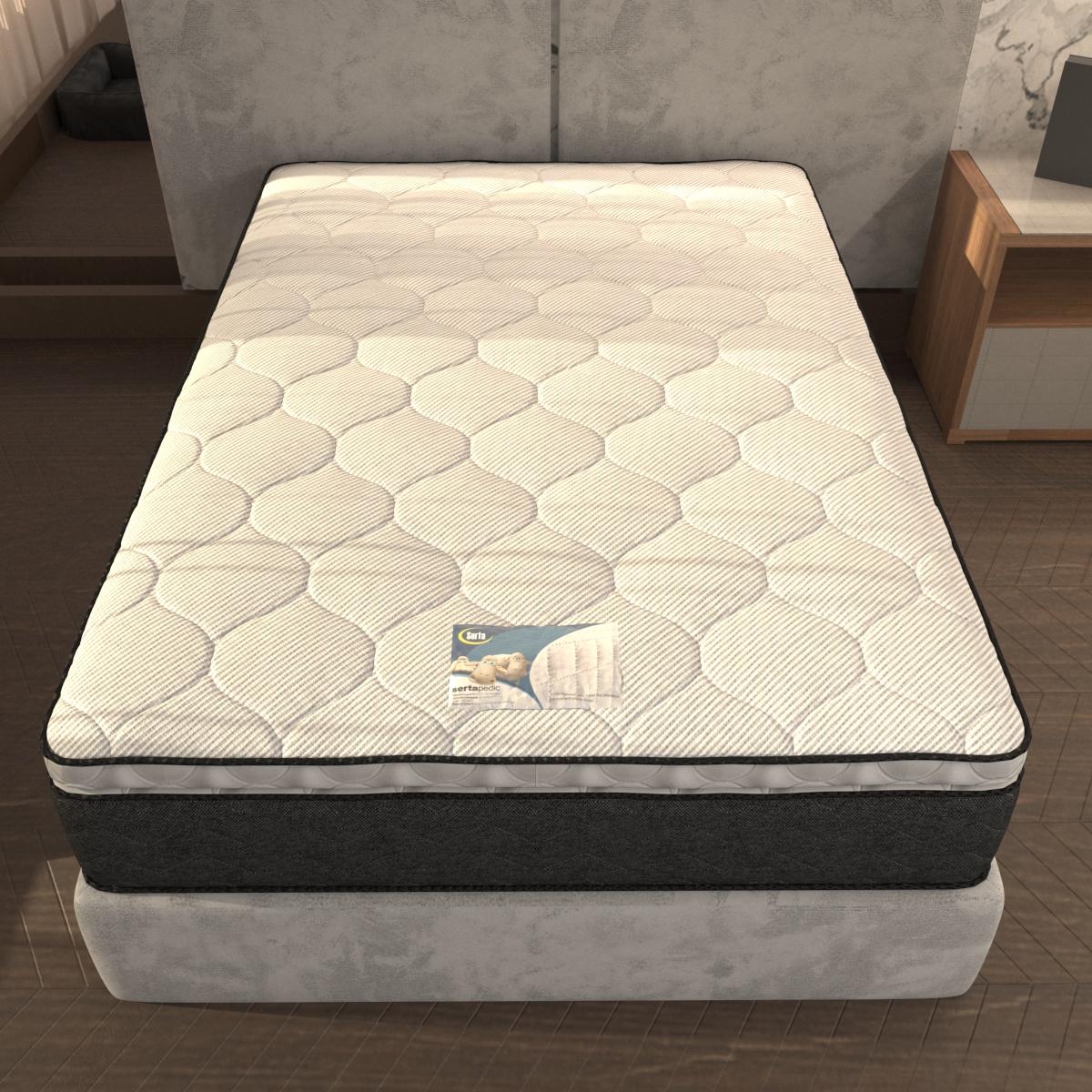 Colchón Queen Size Preston Venue Serta Ortopédico Con Colchoneta PILLOW TOP.