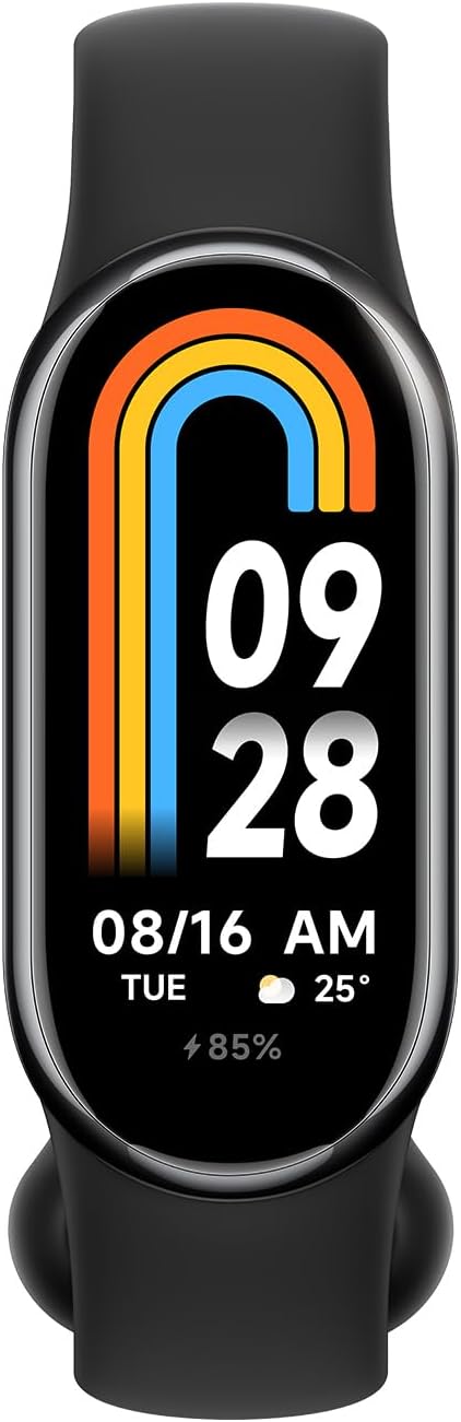 Xiaomi Pulsera Inteligente Mi Smart Band 8 Black Versión Global.
