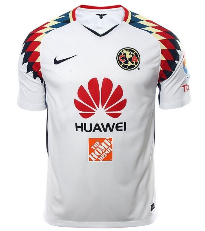 Jersey Original Nike Aguilas América Visita 2017-2018 847305-101.