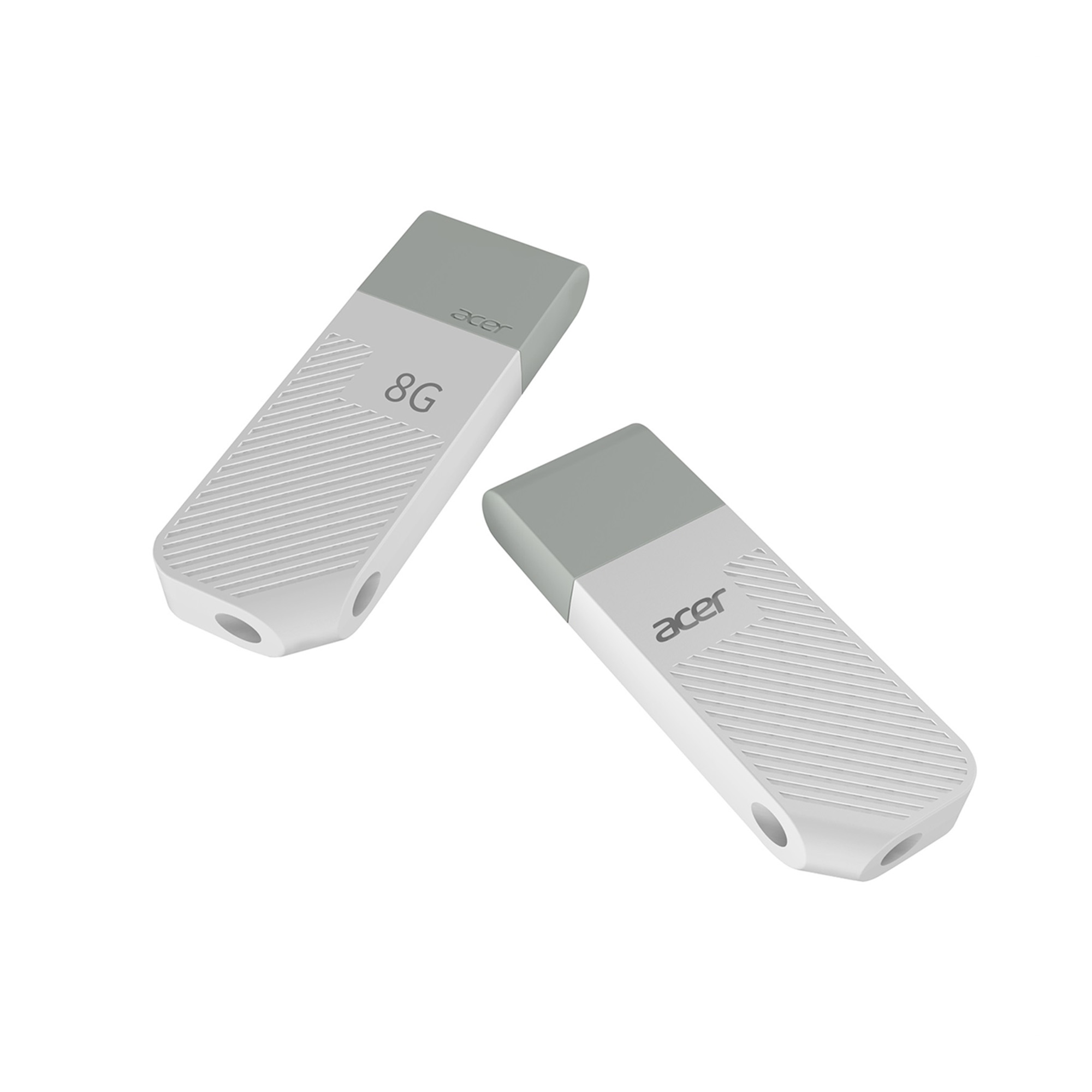 Memoria USB 2.0 de 8 GB, Acer UP200, Blanco.