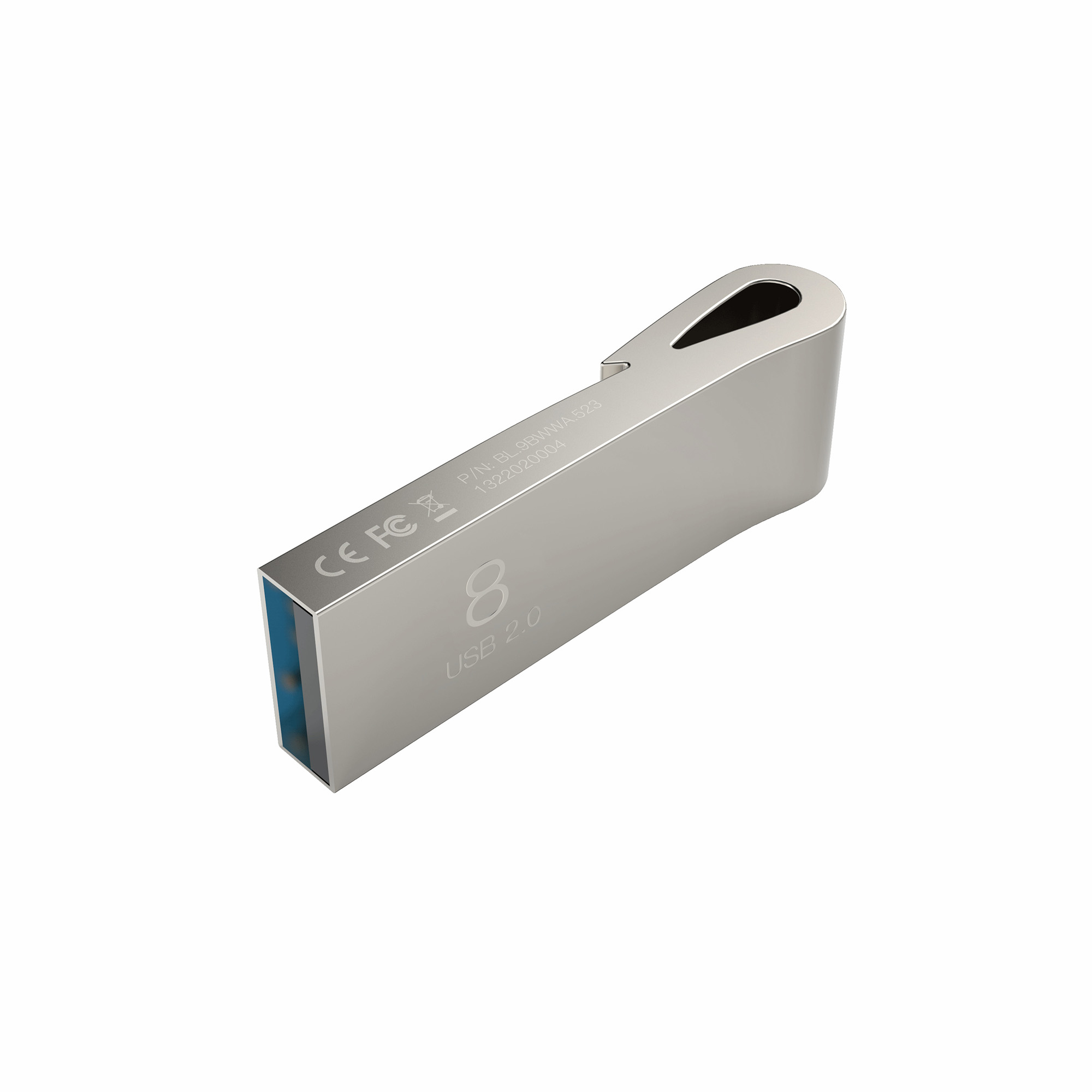 Memoria USB 2.0 de 8 GB, Acer UF200, Metálica.
