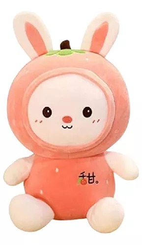 Peluche Conejo Pijama Rosa Niñas Y Bebés 25 Cm Lindo Regalo.