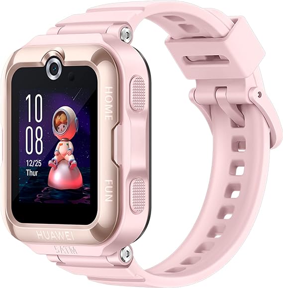 Huawei Watch Kids 4 Pro (GPS)(Garantía en México) - Smartwatch, Reloj Inteligente, Pantalla AMOLED 1.41'', 8GB ROM, Cámara Frontal 5MP, Touch Screen, Bluetooth, Compatible con Android & iOS, Rosa.