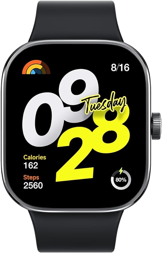 Xiaomi Reloj Inteligente Redmi Watch 4 Obsidian Black.