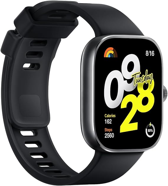 Xiaomi Reloj Inteligente Redmi Watch 4 Obsidian Black.