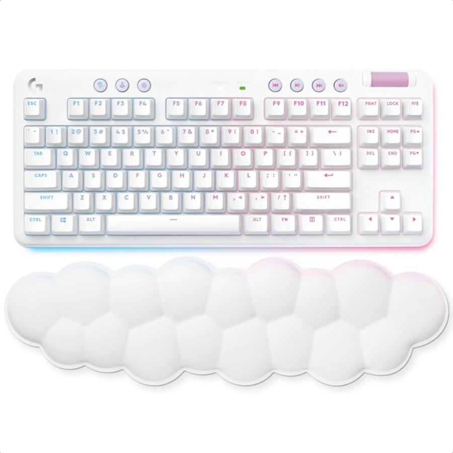 Teclado Logitech G715 TKL Mecanico RGB Inalambrico Switch GX Red Lineal Gamer USB Y Bluetooth Ingles 920-010684
