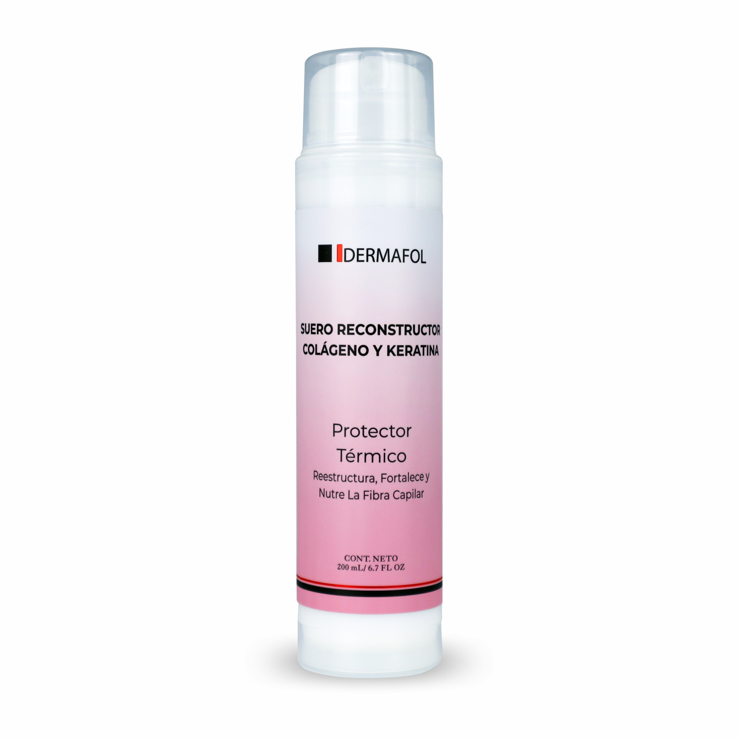 Keratina Colágeno Para Cabello Dermafol Tratamiento Capilar.