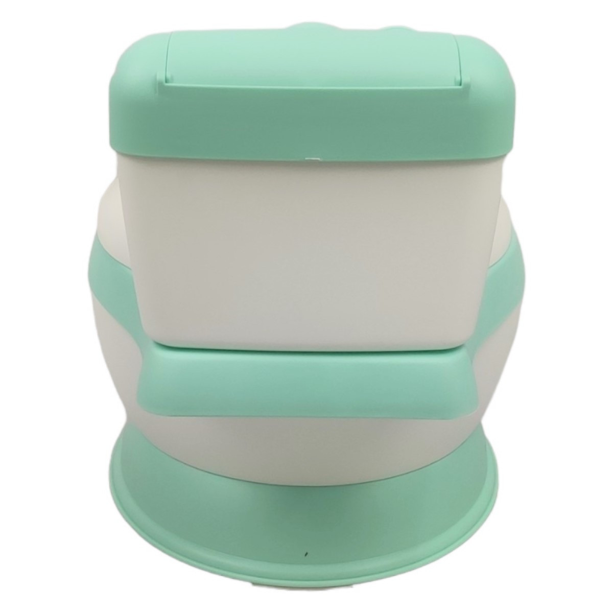Baño entrenador Acojinado con Sonido y Antiderrapante - Verde.