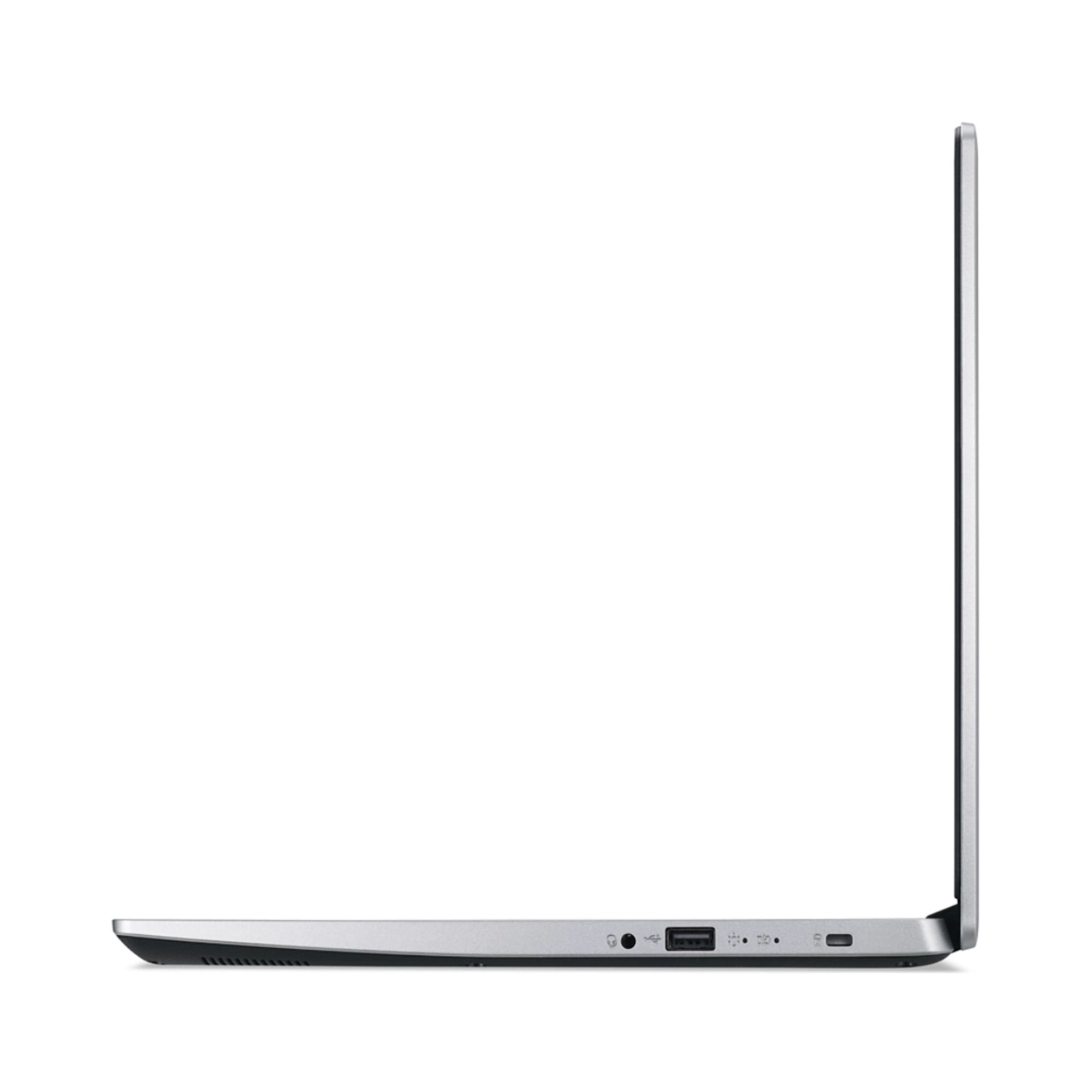 Acer Aspire 3 de 14'', AMD Ryzen 3 7320U, 8 GB RAM, 256 GB SSD NVMe, Windows 11 Home, Plata.