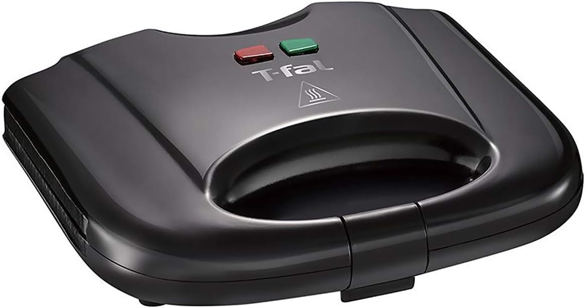 Sandwichera eléctrica antiadherente maker grill 700 w t-fal sm2118mx.