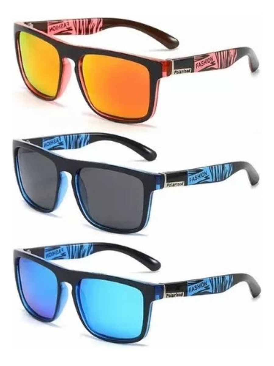 Lentes De Sol Gafas Polarizadas Uv400 3 pzs 