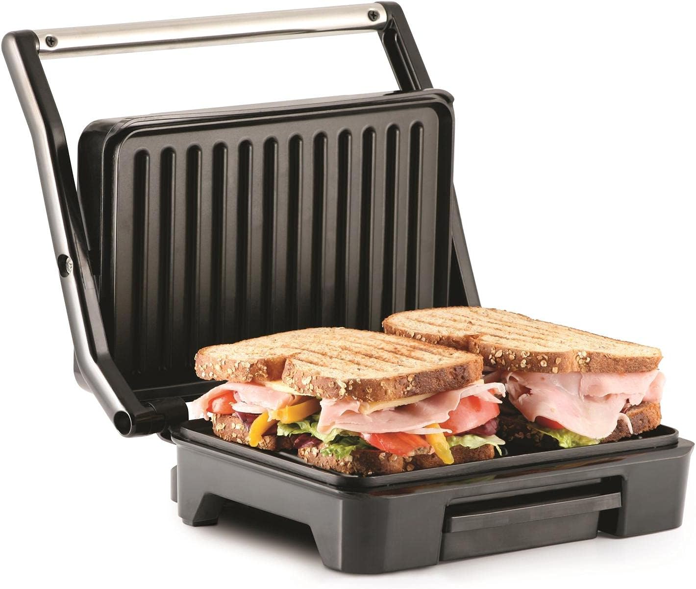 Sandwichera panini mod. tostare parrilla con recubrimiento taurus.