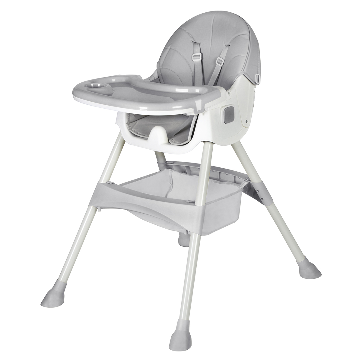 AGBOX Silla Periquera Plegable para Bebé 2 en 1 Gris SILLABEBEG01.