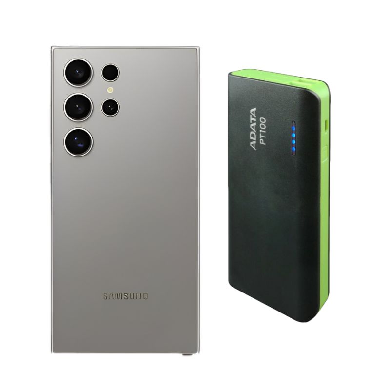 Galaxy S24 Ultra 256GB Gris Snapdragon + Power Bank 10,000mah.