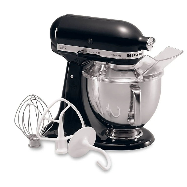  Batidora KitchenAid KSM150PSOB Artisan de 4.7 Lt 10 Velocidades Onyx Black.