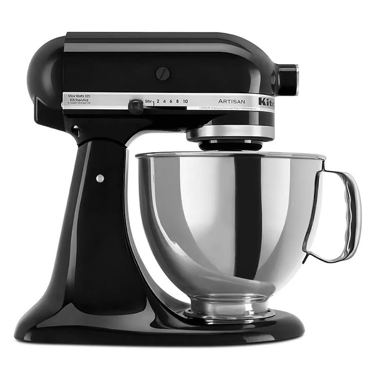  Batidora KitchenAid KSM150PSOB Artisan de 4.7 Lt 10 Velocidades Onyx Black.