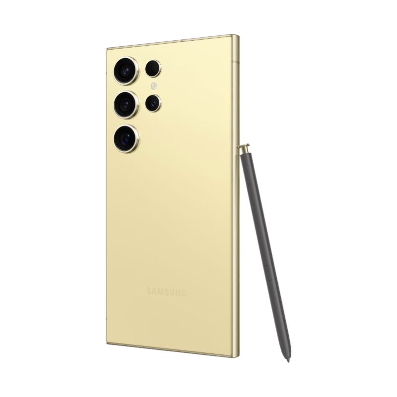 Galaxy S24 Ultra 256GB Amarillo Snapdragon + Audífonos Genéricos.