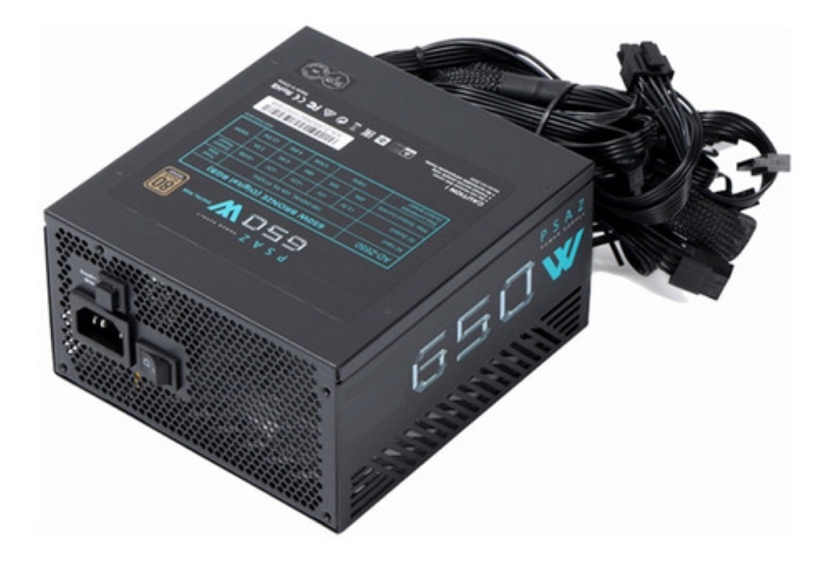 Fuente De Alimentación Universal De Sobremesa 650w Negro 