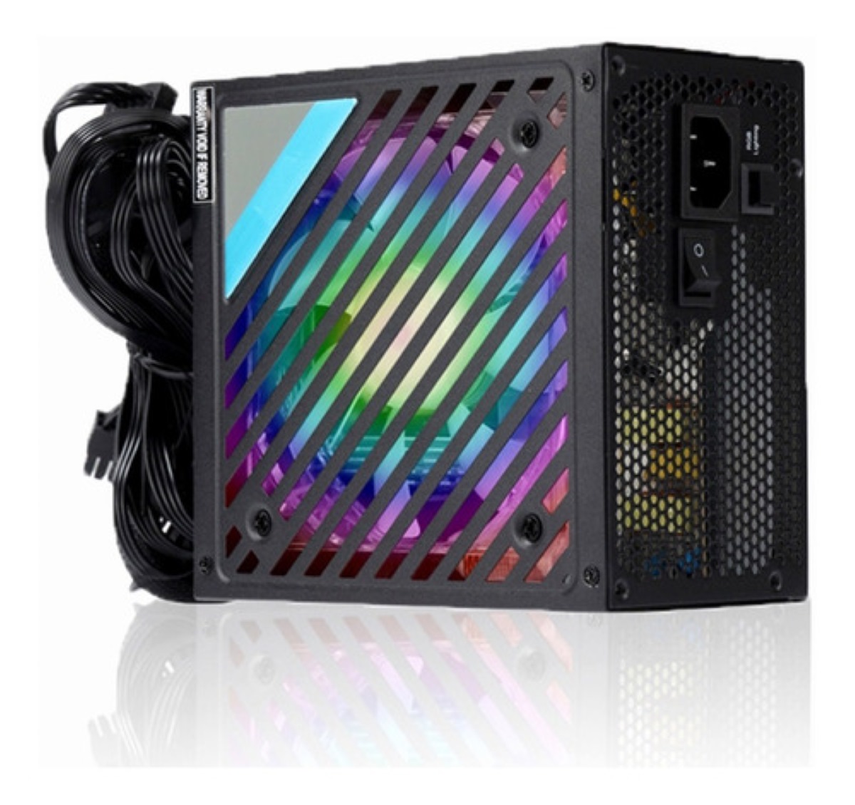 Fuente De Alimentación Universal De Sobremesa 650w Negro 