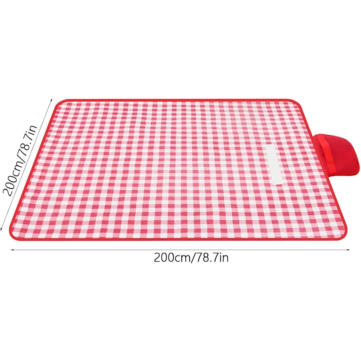  Tapete De Picnic Impermeable Acampar Playa Manta 200x200cm.