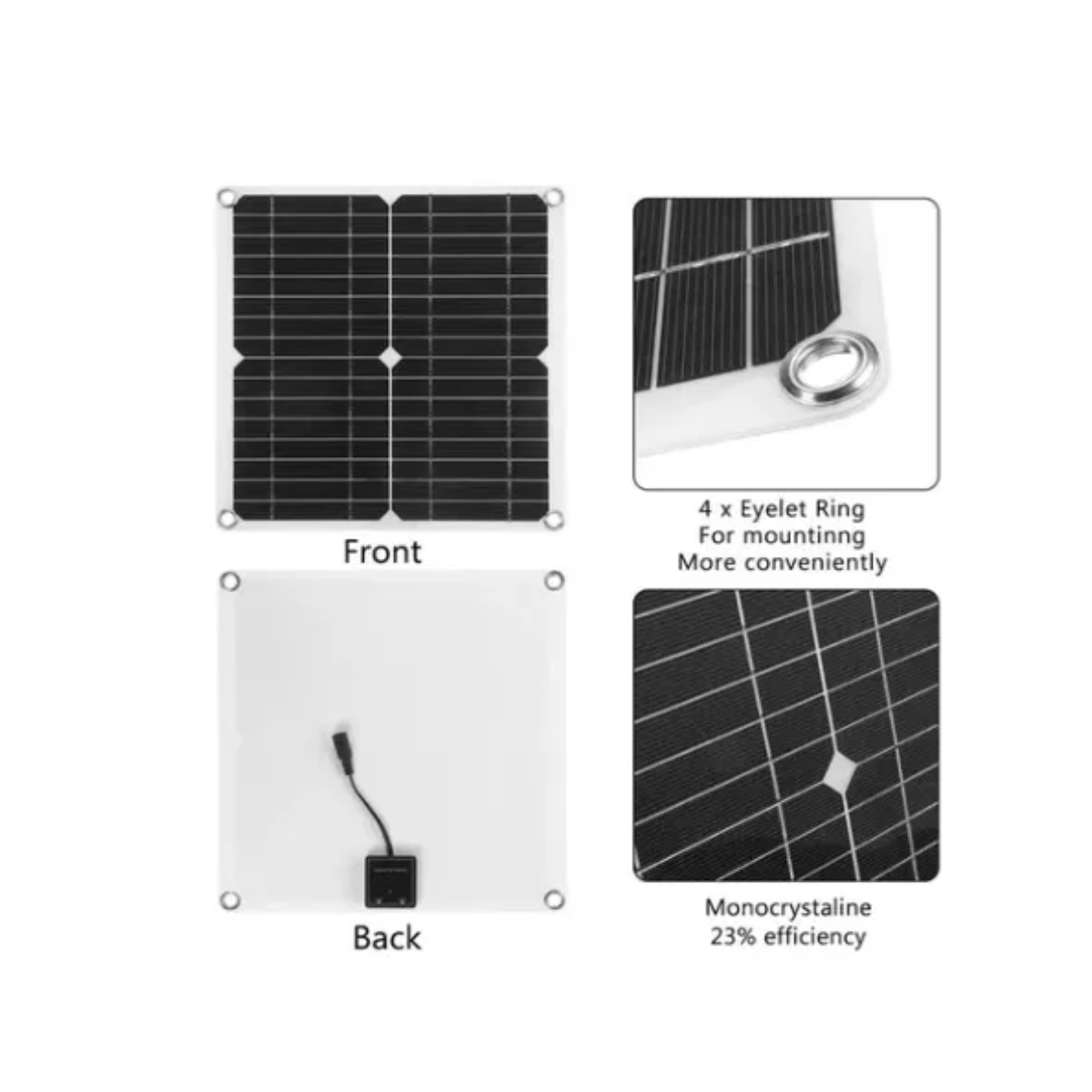 Kits De Paneles Solares De 100a 150w.