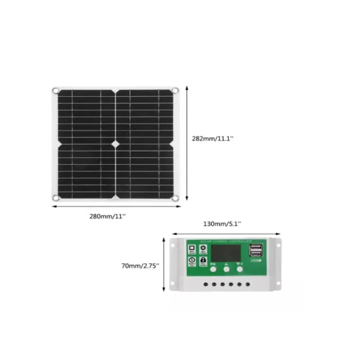 Kits De Paneles Solares De 100a 150w.