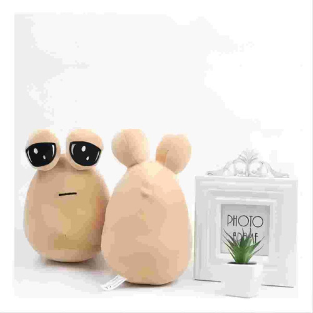 Peluche Juguete  Alien Pou Furdiburb beige