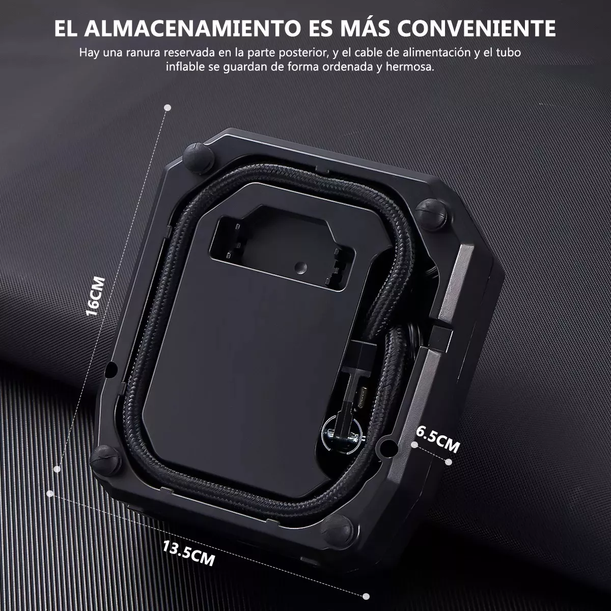 Compresor Inflador Llantas Eléctrica Auto Bomba Air Portátil.