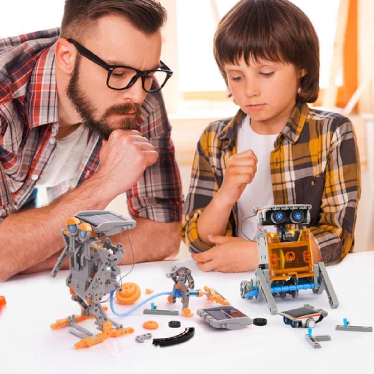 Kit De Juguete Robot Educativo Ciencia Solar Para Niño 12 en 1