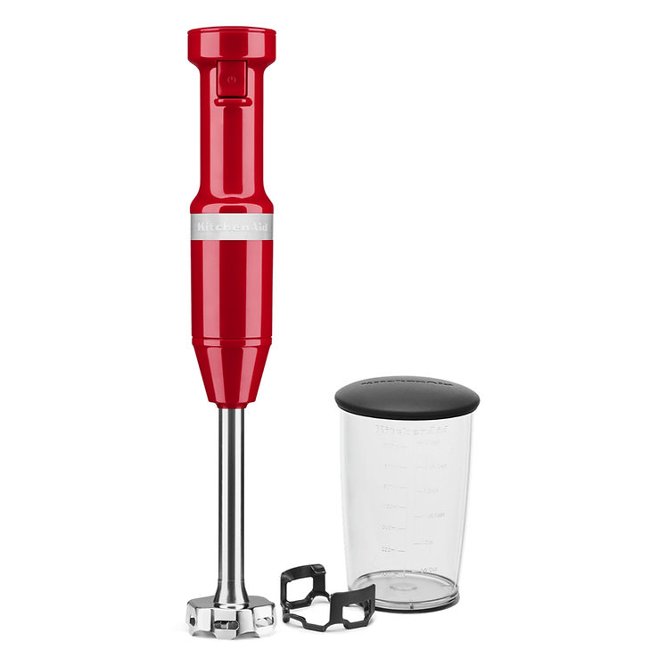 Licuadora de Mano Kitchenaid 7KHBV53MPA Color Rojo Pasión.