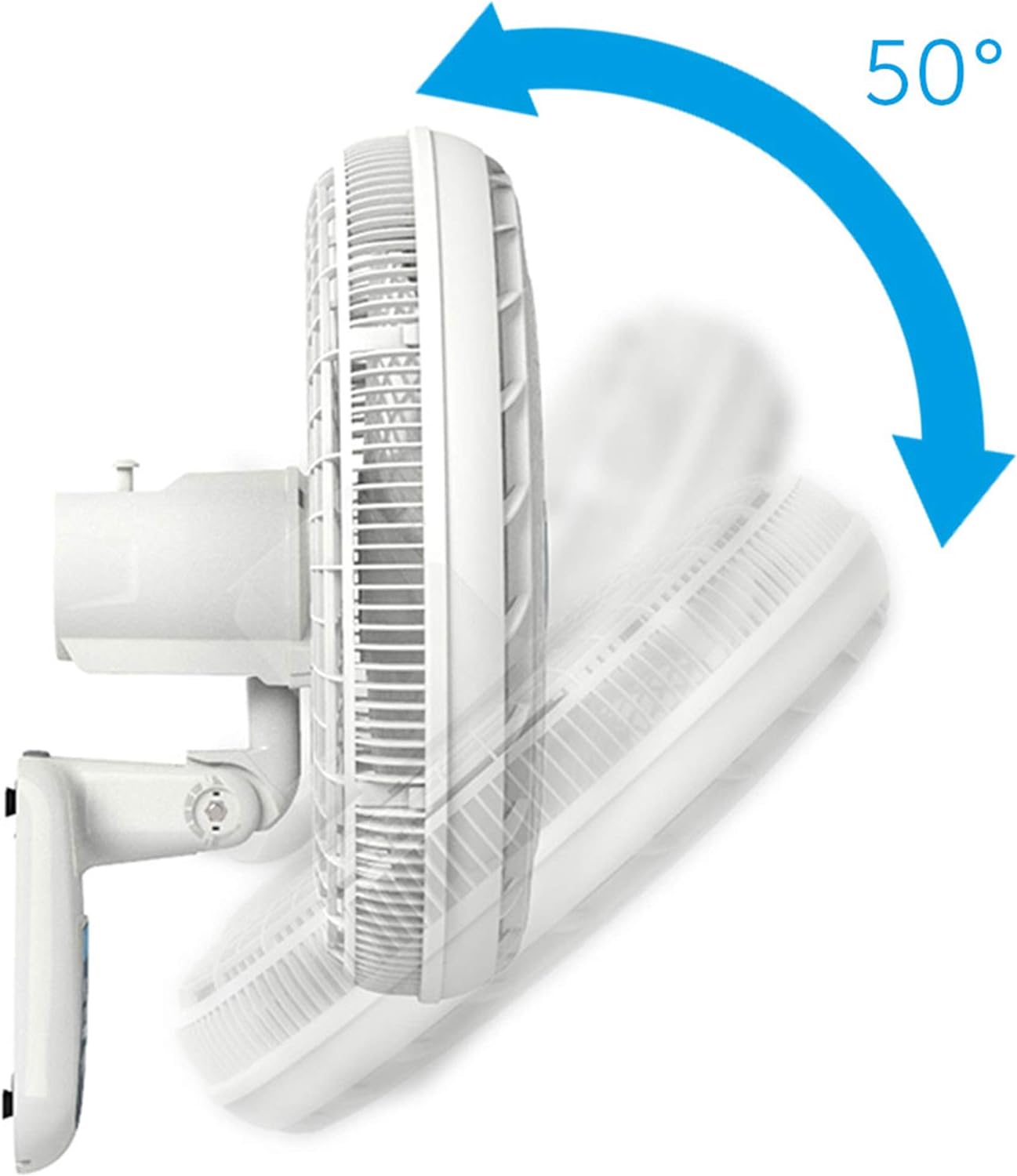 Ventilador de pared 18" c/remoto marca navia.