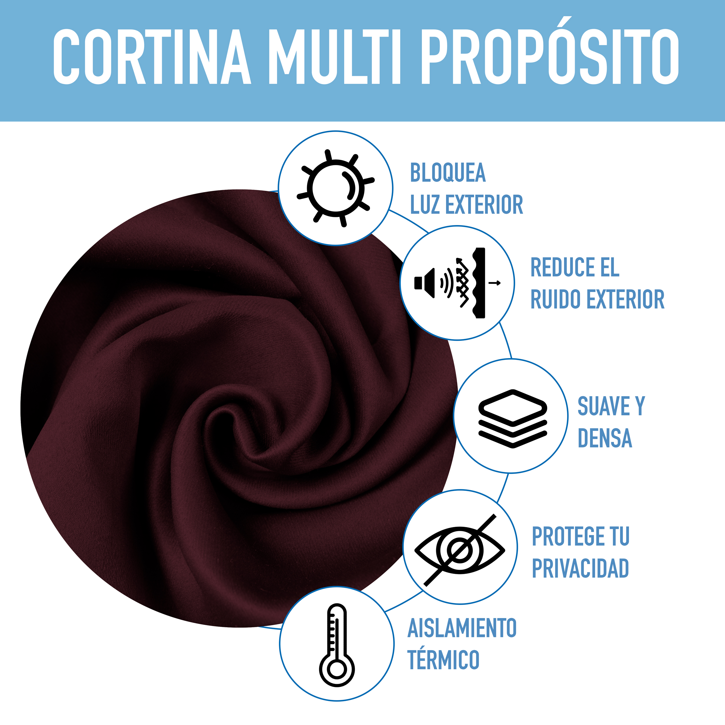 Cortinas Blackout Guindo Corta Térmico Lisa 95% Bloqueo Luz.