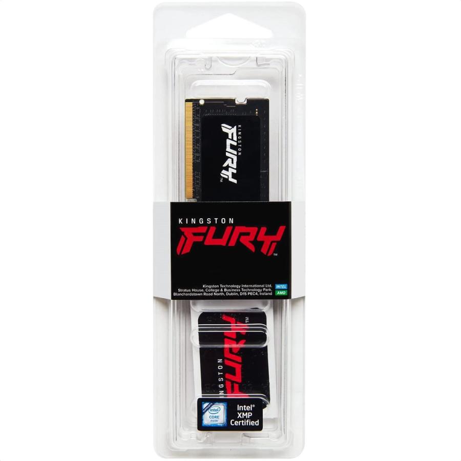 Memoria Ram DDR5 Sodimm Kingston Fury Impact 4800MHz 16GB PC5-38400 KF548S38IB-16
