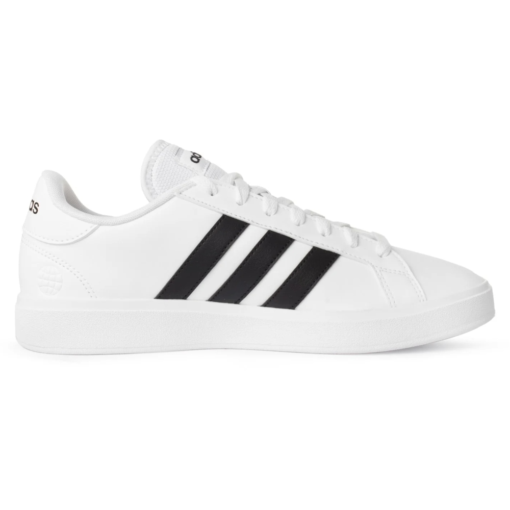 Tenis casual Adidas Grand Court Base Blanco-Hombre GW9250.