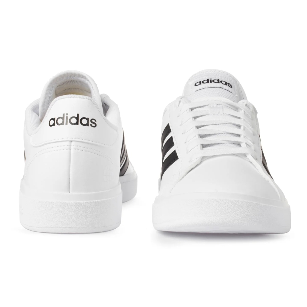 Tenis casual Adidas Grand Court Base Blanco-Hombre GW9250.