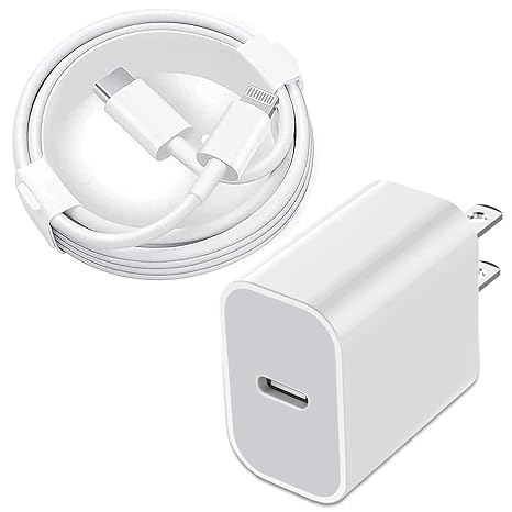 Cargador rápido para iPhone [certificado Apple MFi] Cable tipo C a Lightning de 1m, de 20 W compatible con iPhone 14/13/12//11/X y iPad.