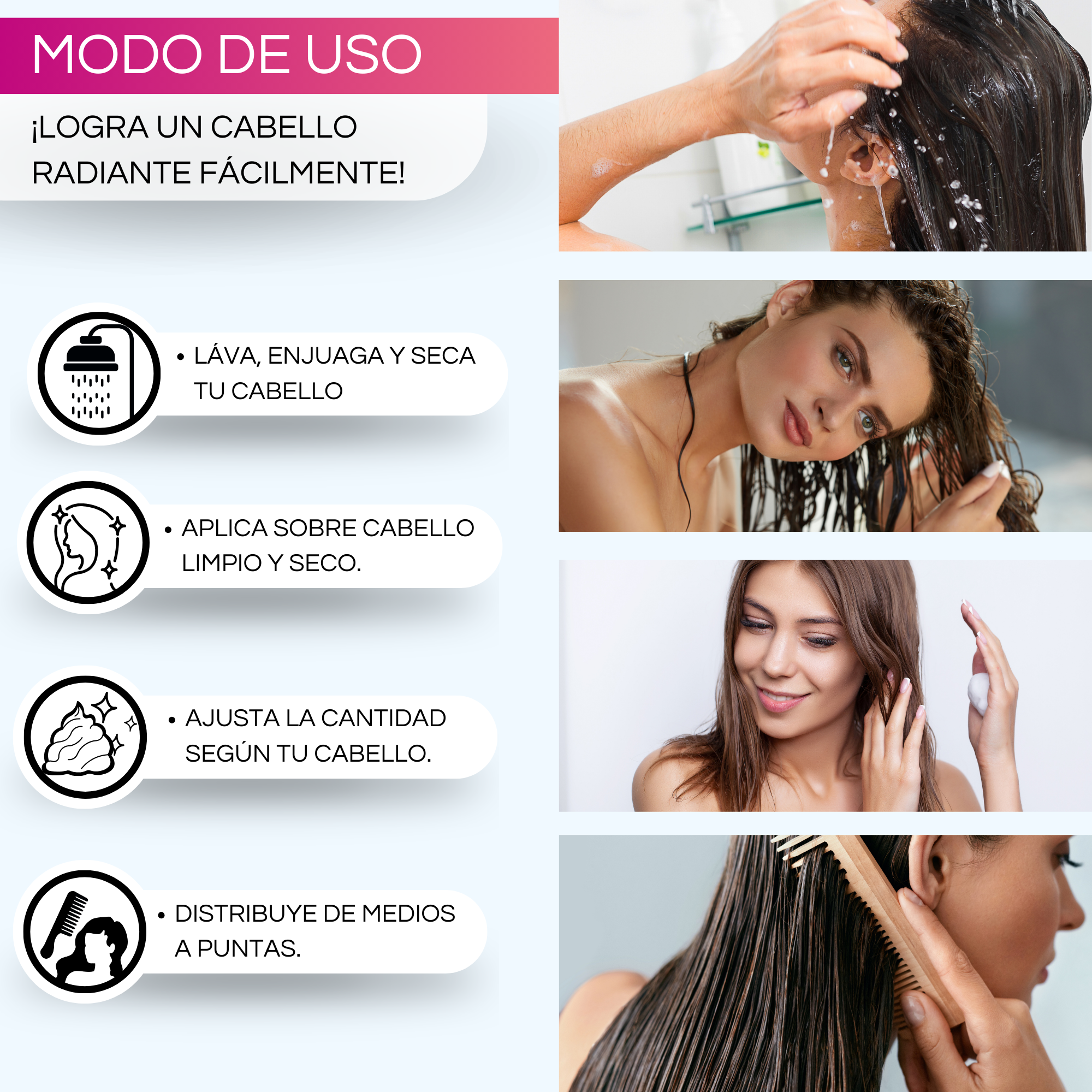 Keratina Colágeno Para Cabello Dermafol Tratamiento Capilar.