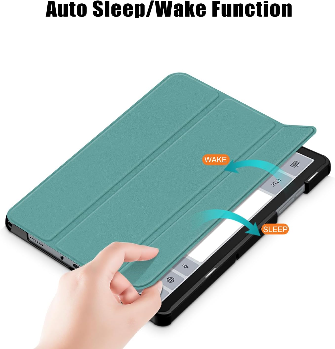 Funda Para Tablet Samsung Galaxy Tab A9 Plus de 11" (SM-X210/ SM-X216/SM-X218) Color Olivo