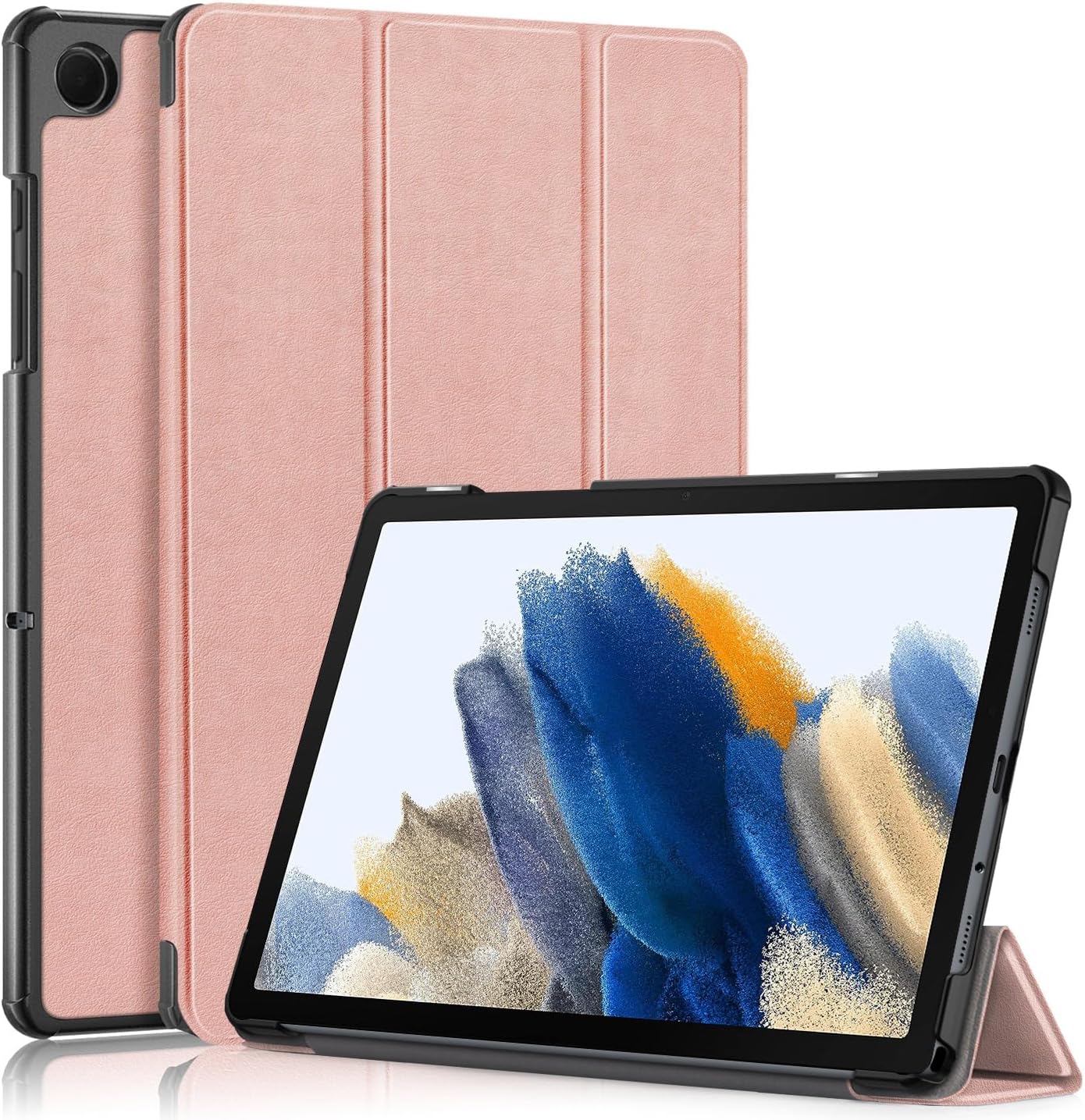 Funda Para Tablet Samsung Galaxy Tab A9 Plus de 11" (SM-X210/ SM-X216/SM-X218) Rose Gold