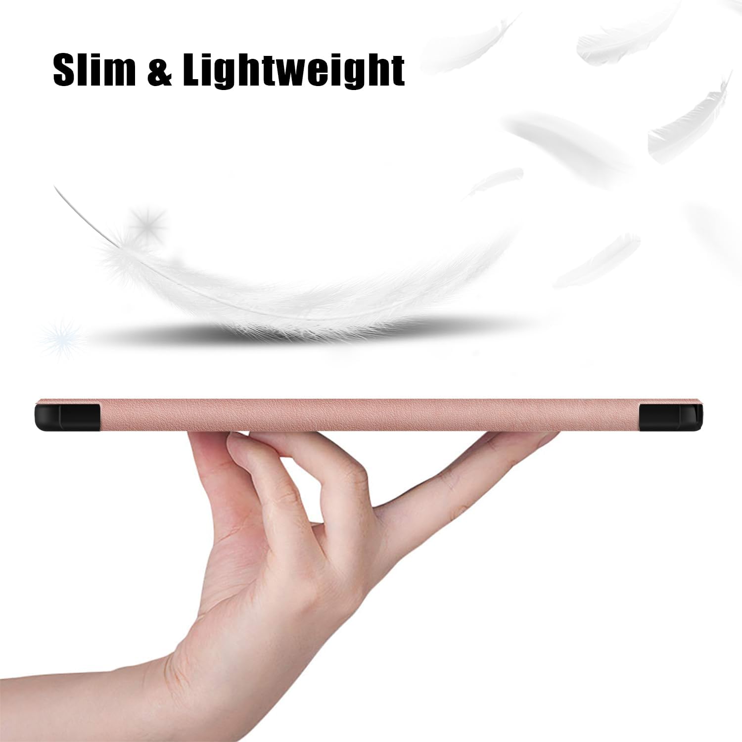 Funda Para Tablet Samsung Galaxy Tab A9 Plus de 11" (SM-X210/ SM-X216/SM-X218) Rose Gold
