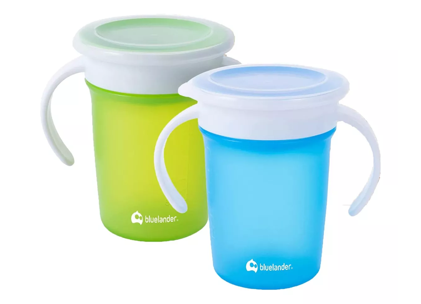 ML Vaso Entrenador Para Bebés 360 Antiderrames 280 Ml 2 Piezas.