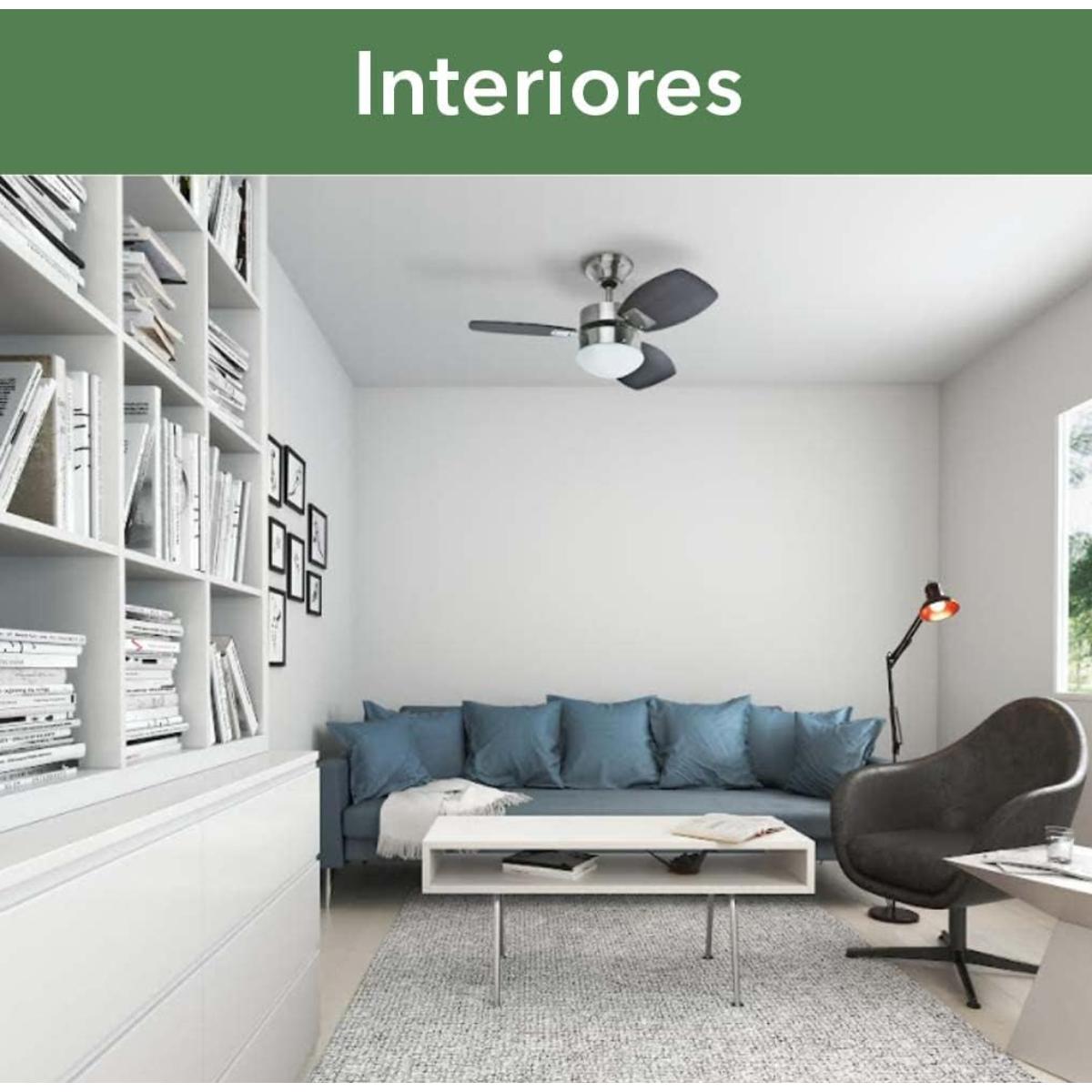Ventilador de techo 30" 3 aspas c/luz sprite marca hunter.