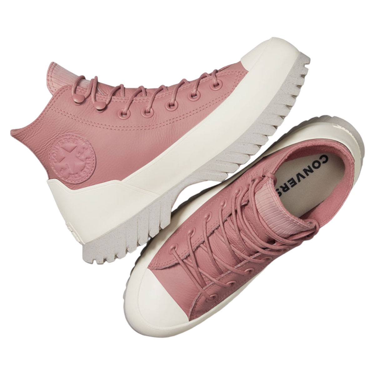 Tenis Converse Lugged A04635C En Piel Para Mujer - Original